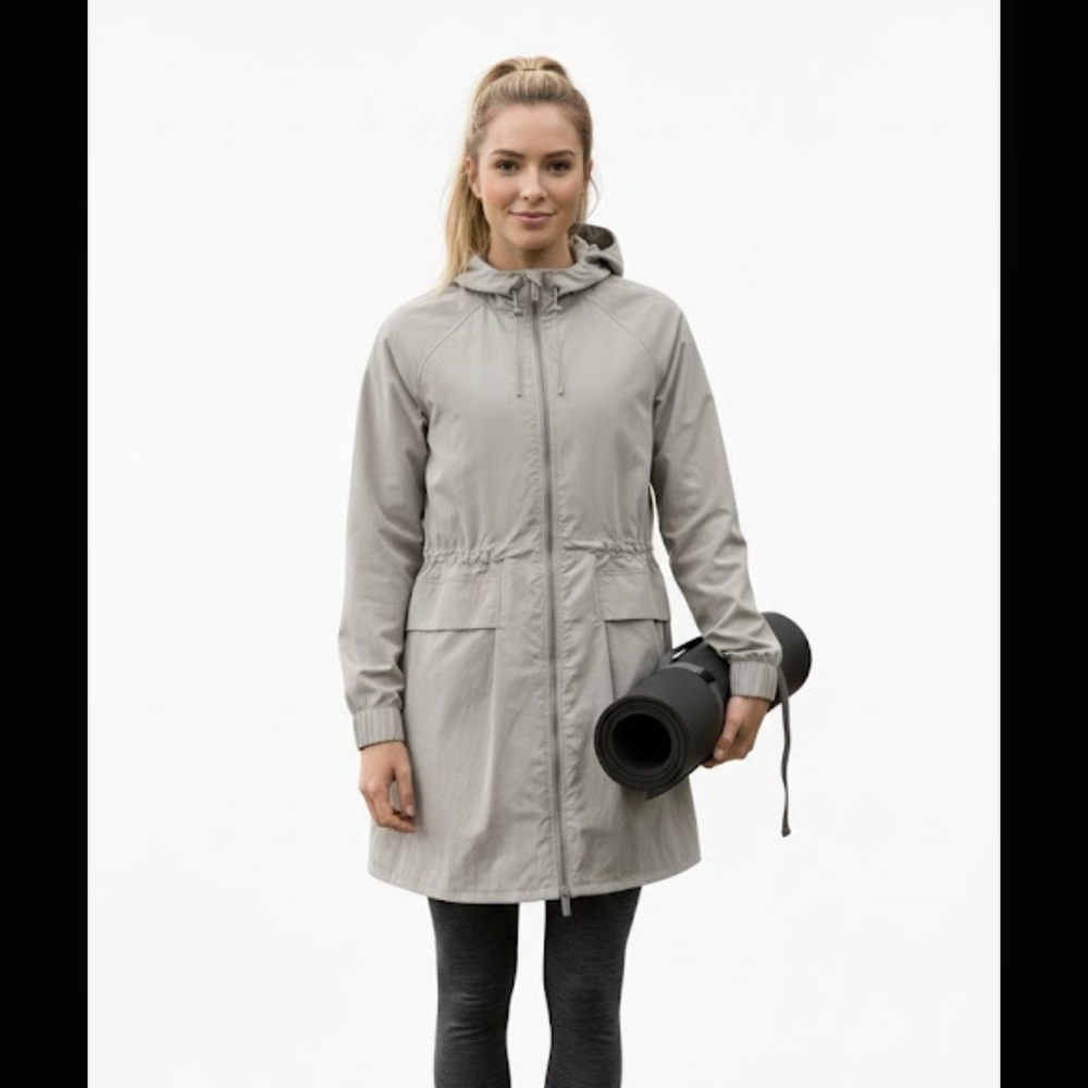 lululemon Women's Gray Hooded Jacket